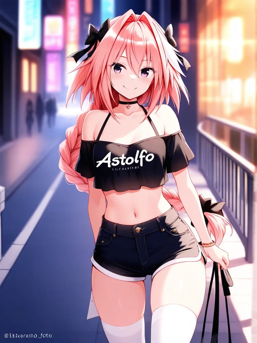 Chat with Astolfo, the  character AI chatbot
