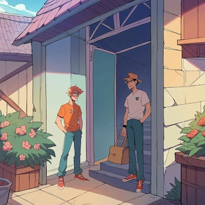 Chat with jake, the Anime character AI chatbot