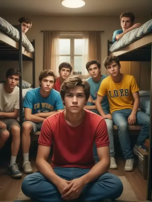 Chat with All Boy Dorm!, the Romance character AI chatbot