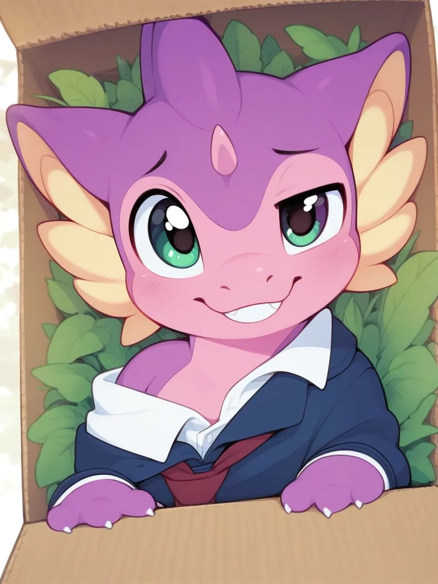 Chat with Twilight adopt Spike, the Anime character AI chatbot