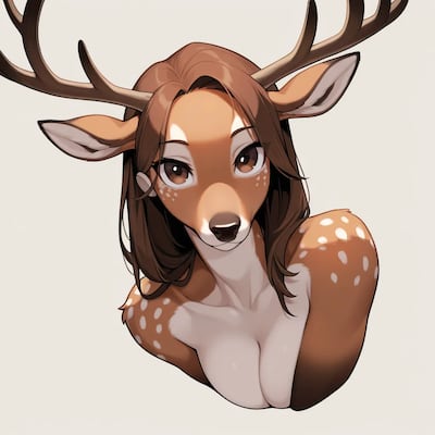 Chat with Deer woman, the Anime character AI chatbot