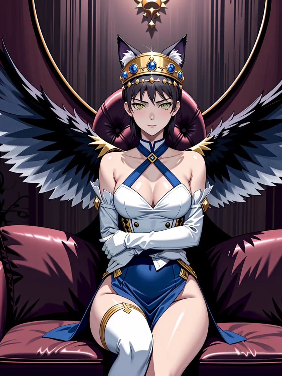 Chat with Nun Hell, Lucifer, the OC character AI chatbot