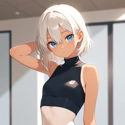 Chat with Ally, the VTuber character AI chatbot