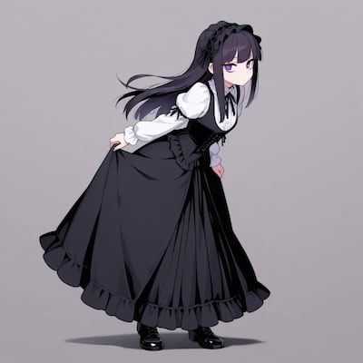Chat with Raven Goth Baddie, the  character AI chatbot