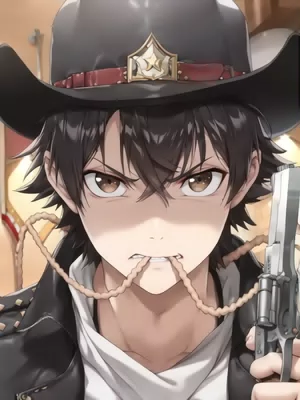 Chat with Axe (one shot), the Anime character AI chatbot