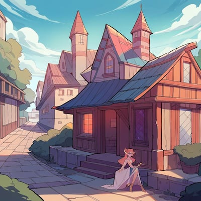 Chat with The Enchanted Academy, the Anime character AI chatbot
