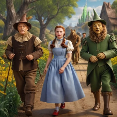 Chat with The characters in The wizard o, the  character AI chatbot