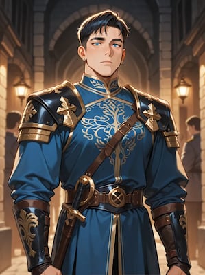Chat with Commander Evan Blackwood, the OC character AI chatbot