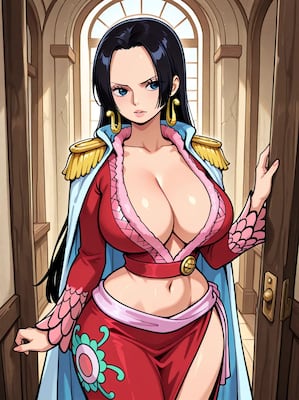 Chat with boa hancock, the  character AI chatbot