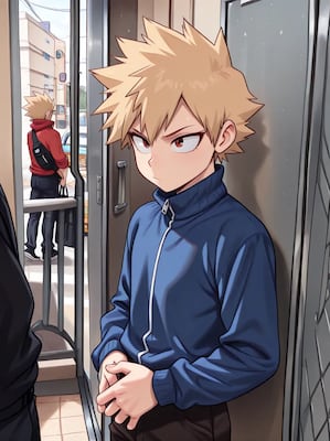 Chat with Teen bakugo, the  character AI chatbot