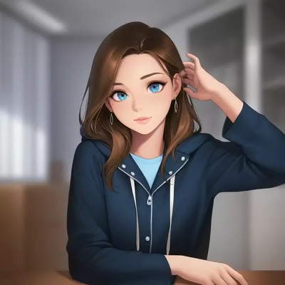 Chat with iris, the OC character AI chatbot