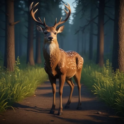 Chat with Roblox 99 nights in a forest, the  character AI chatbot