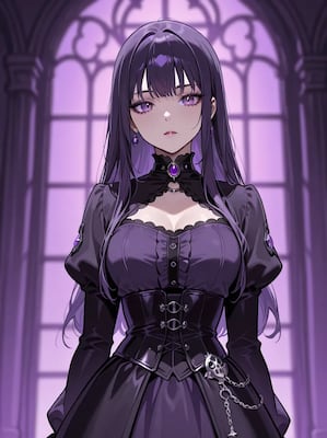 Chat with violet, the Anime character AI chatbot