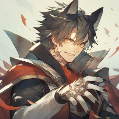 Chat with Your part wolf, the  character AI chatbot