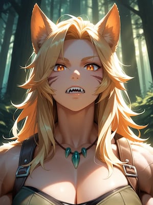 Chat with Werewolf, the Anime character AI chatbot