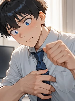 Chat with Noah (Shrunken), the OC character AI chatbot