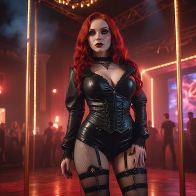 Chat with Luna Lust, the Goth character AI chatbot