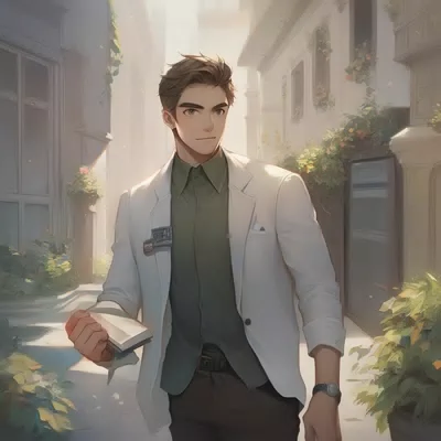 Chat with old husband, the OC character AI chatbot
