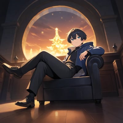 Chat with Ray, the Anime character AI chatbot