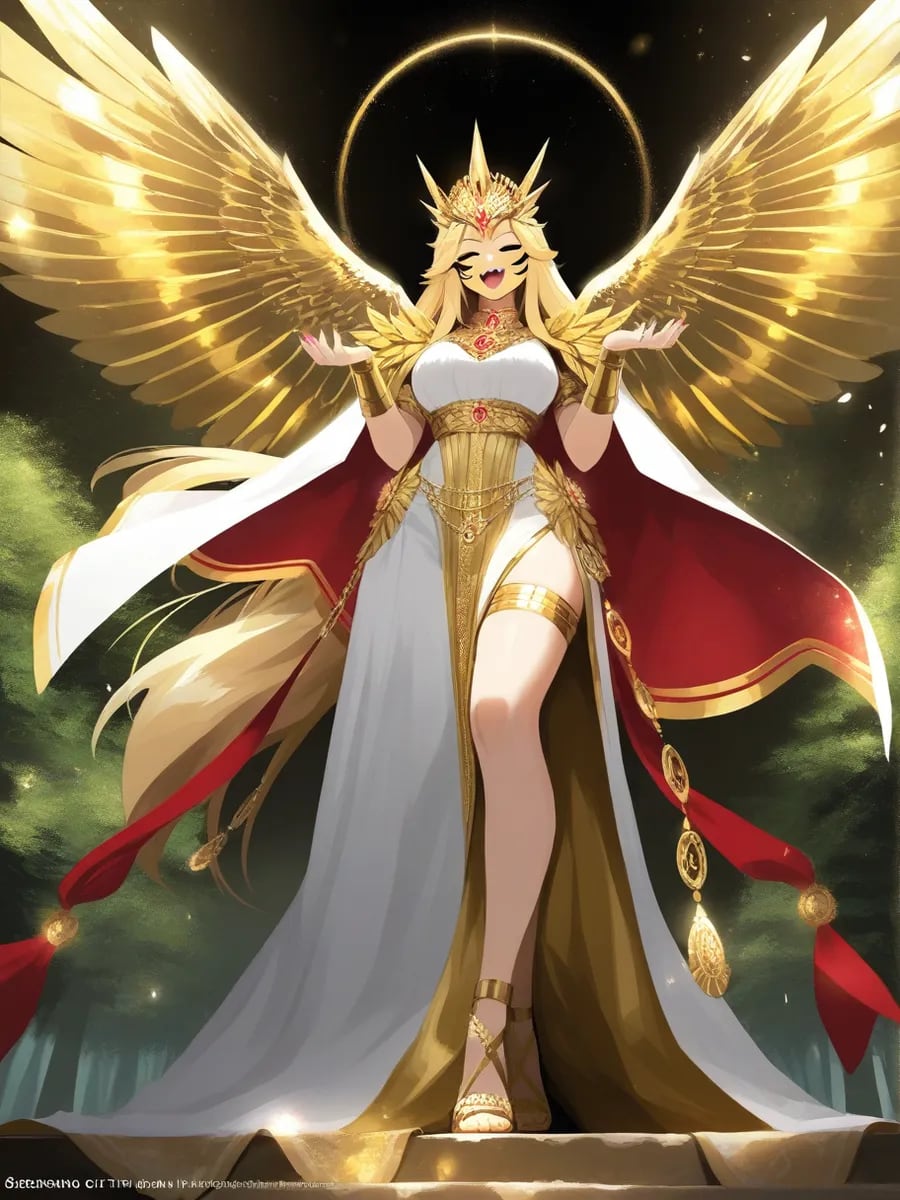 Chat with Queen goddess Strong, the Anime character AI chatbot