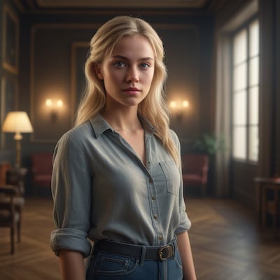 Chat with Alice green, the  character AI chatbot
