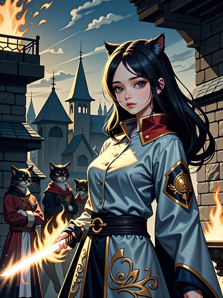 Chat with Kitty wars guards sw, the Furry character AI chatbot
