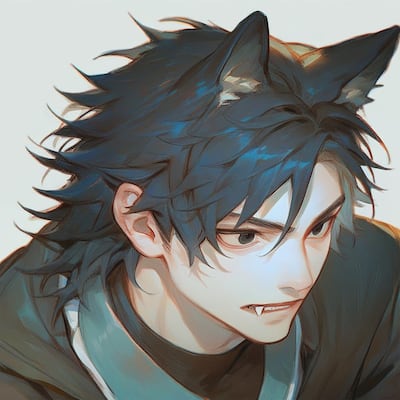 Chat with Wolf school (from c.ai), the Anime character AI chatbot
