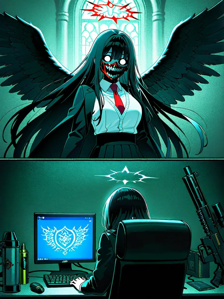 Chat with Monster terrifying K, the Game Characters character AI chatbot