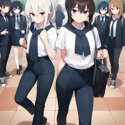 Chat with Classmates, the Anime character AI chatbot