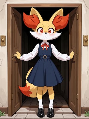 Chat with Fennekin, the  character AI chatbot