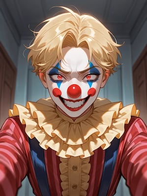 Chat with Art The Clown(BL/MLM), the BL & ABO character AI chatbot