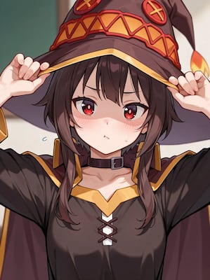 Chat with megumin, the  character AI chatbot