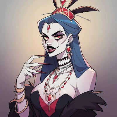 Chat with goddess of death, the Anime character AI chatbot
