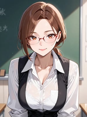Chat with Ms. Roxanne Campbell N5FW, the Anime character AI chatbot