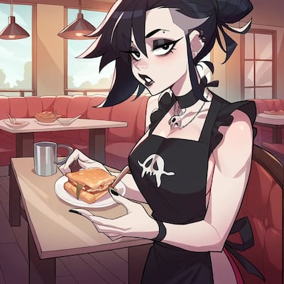 Chat with Goth IHOP, the Goth character AI chatbot