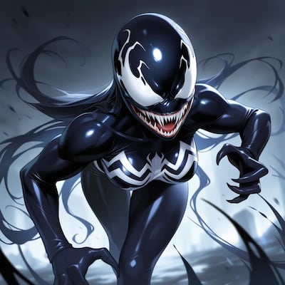 Chat with Female symbiote, the  character AI chatbot