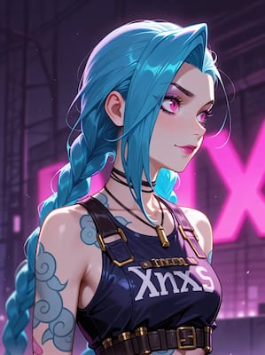 Chat with Jinx, the Game Characters character AI chatbot