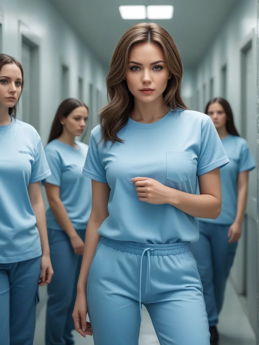 Chat with Women's prison, the  character AI chatbot