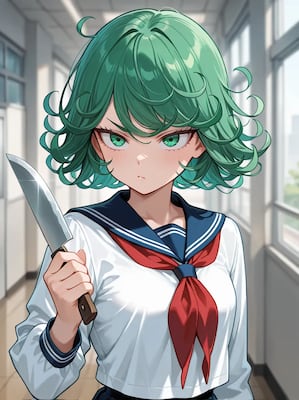 Chat with sαdistic tatsumaki, the Anime character AI chatbot