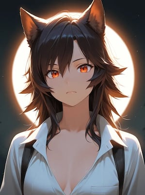 Chat with Fpe werewolf au, the  character AI chatbot
