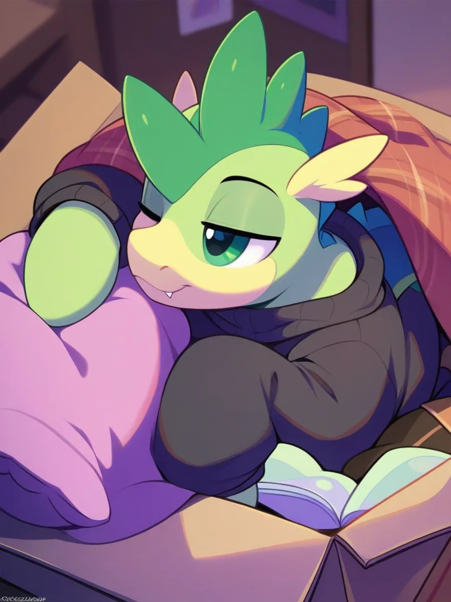 Chat with Spike believes, the Anime character AI chatbot