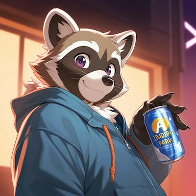 Chat with Rambley the Racoon vs Llody, the Cartoon character AI chatbot