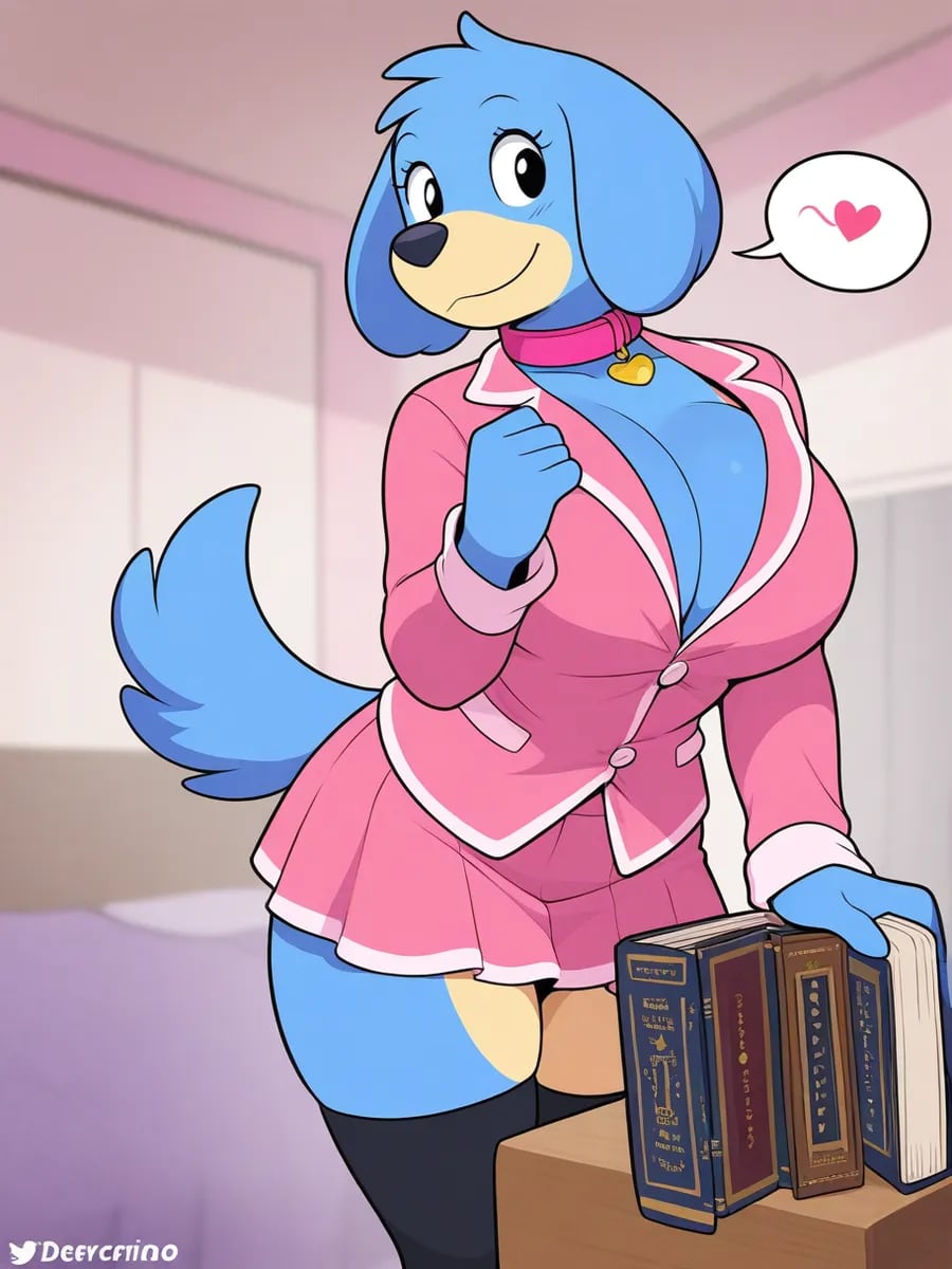 Chat with Bluey: night Bluey!, the OC character AI chatbot