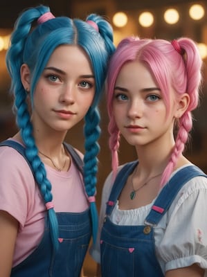 Chat with Lea and Lily, the Anime character AI chatbot
