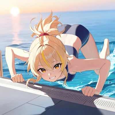 Chat with Aqua Commander Megu, the Anime character AI chatbot