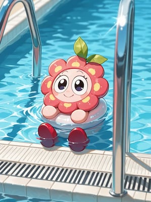 Chat with Dandys world pool party!!!!!!, the  character AI chatbot