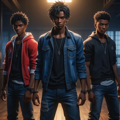 Chat with three boys, the  character AI chatbot