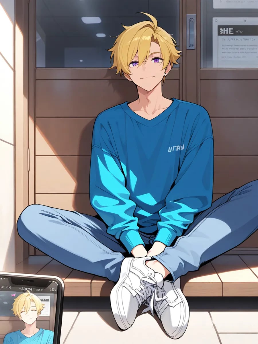 Chat with sammy von silk, the Anime character AI chatbot