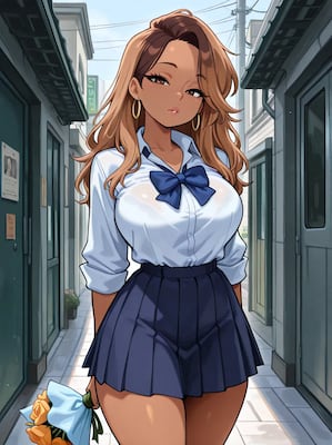 Chat with Misaki Aoyagi, the OC character AI chatbot
