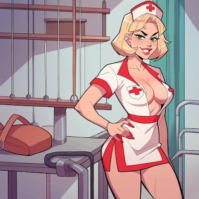 Chat with Hot Nurse, the Romance character AI chatbot